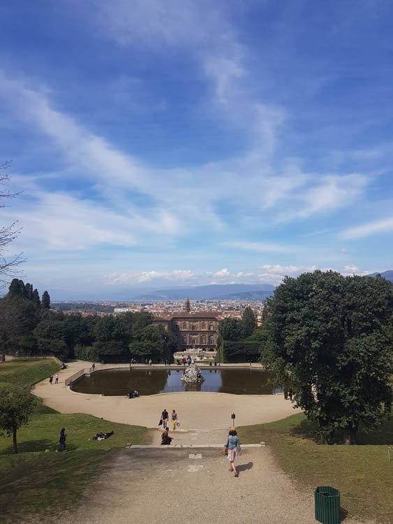 Boboliparken i Florens.