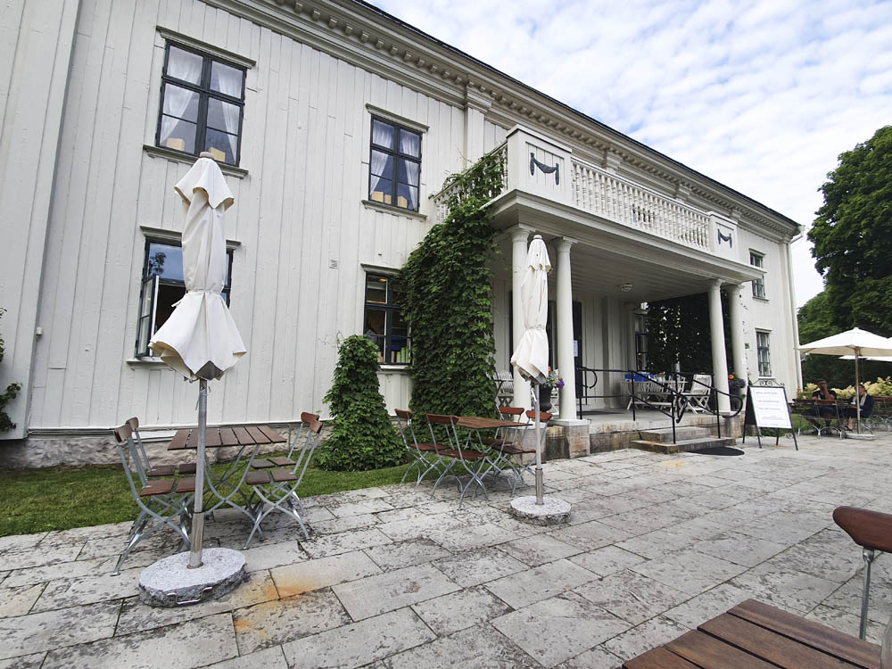 Restaurang och café på Alsters Herrgård, Karlstad.