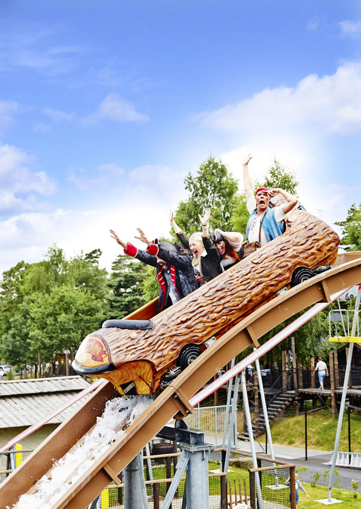 Flumeride på Daftöland, Daftö Resort, Strömstad.