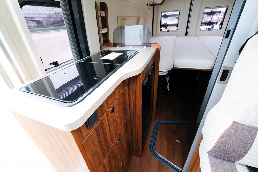 Karmann-Mobil Davis 600 kök