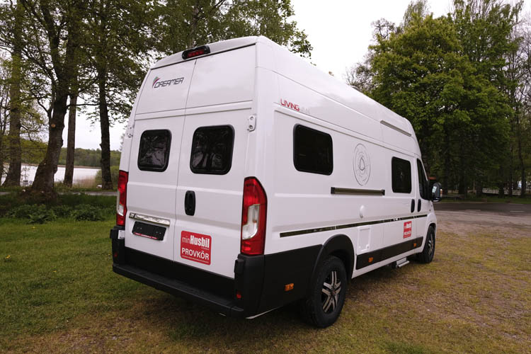 Dreamer Living Van - bakändan