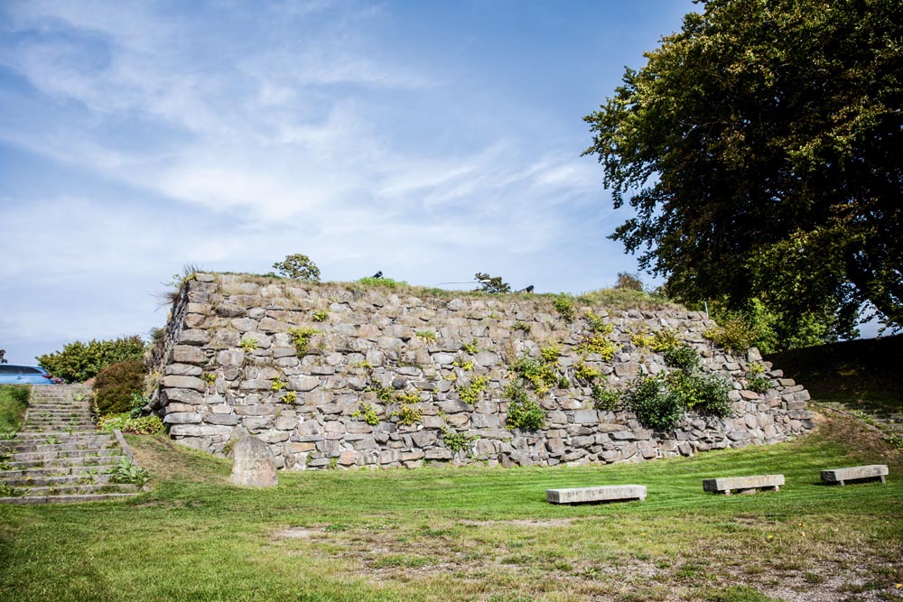 Försvarsborgen Falkenberg i Falkenberg.