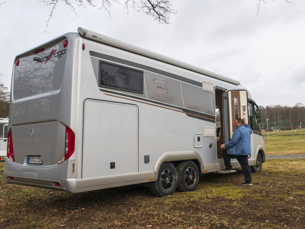 Carthago Chic e-line på First Camp Röstånga