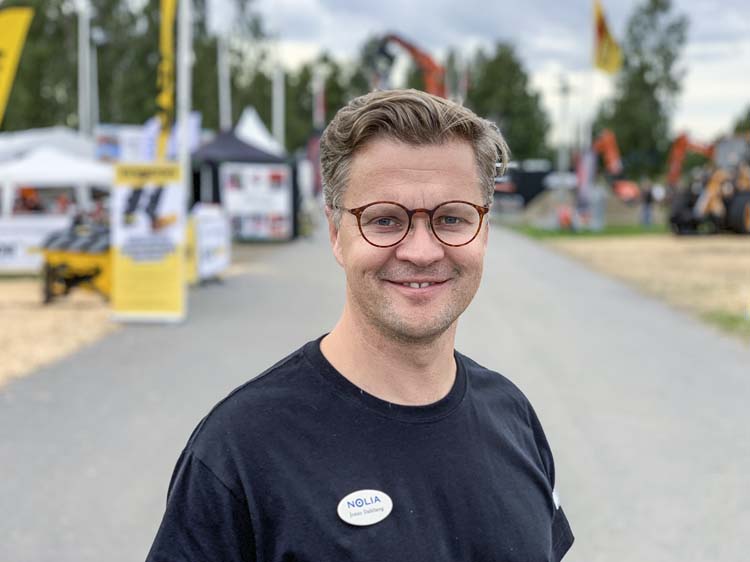 Jonas Dahlberg, vd, Nolia AB.