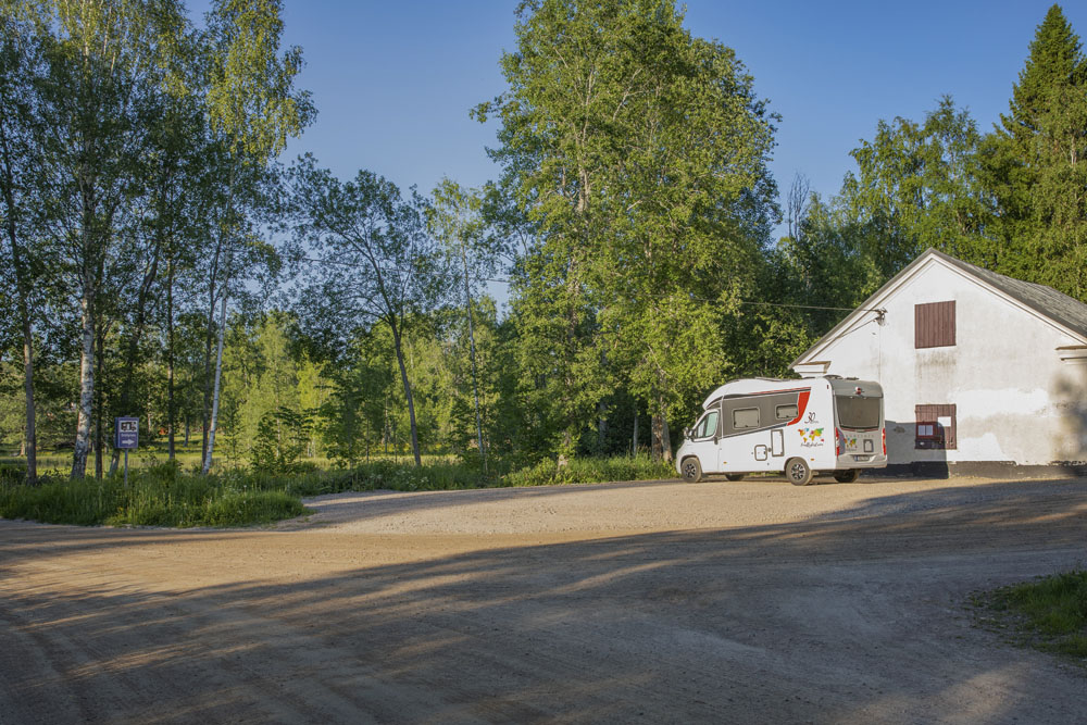 Ställplats, Kloster, Hedemora, Dalarna.