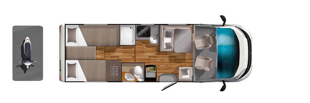 Laika Kosmo 509 planlösning