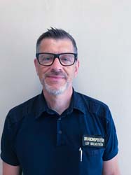 Leif Malmström, brandinspektör, Storstockholms Brandförsvar.