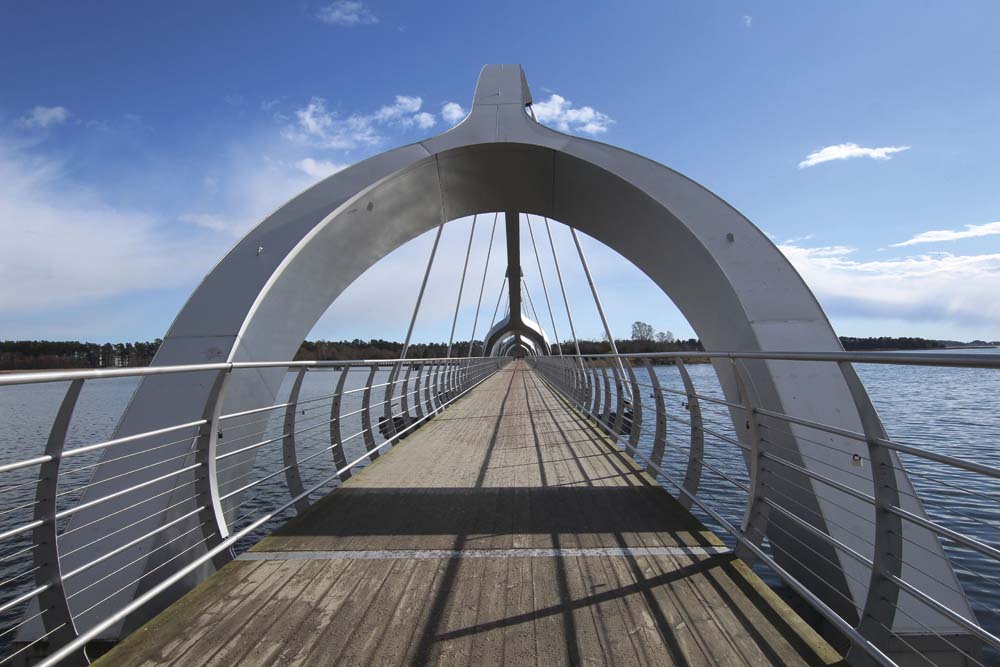 Gångbro, Sölvesborg.