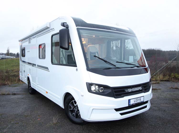 Weinsberg CaraCore 650 MF utvändigt.