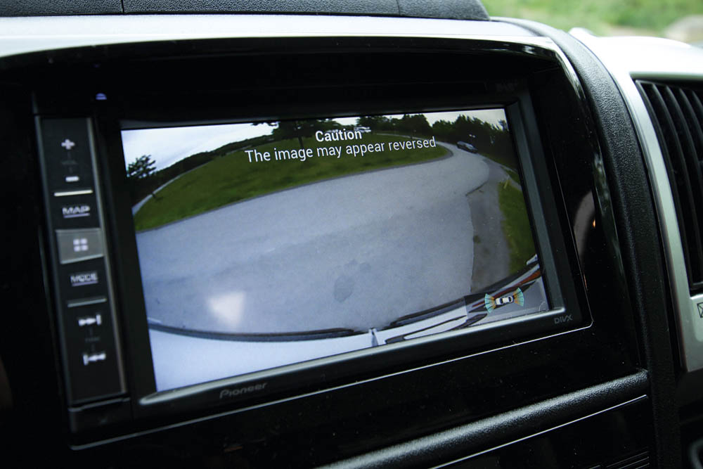 Carthago Van 640 LE backkamera.