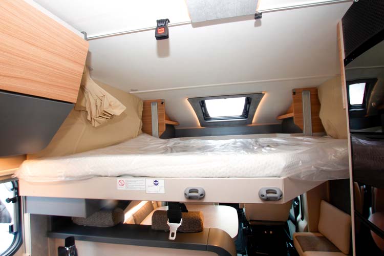 Taksäng i Dethleffs Pulse T 7051 DBM