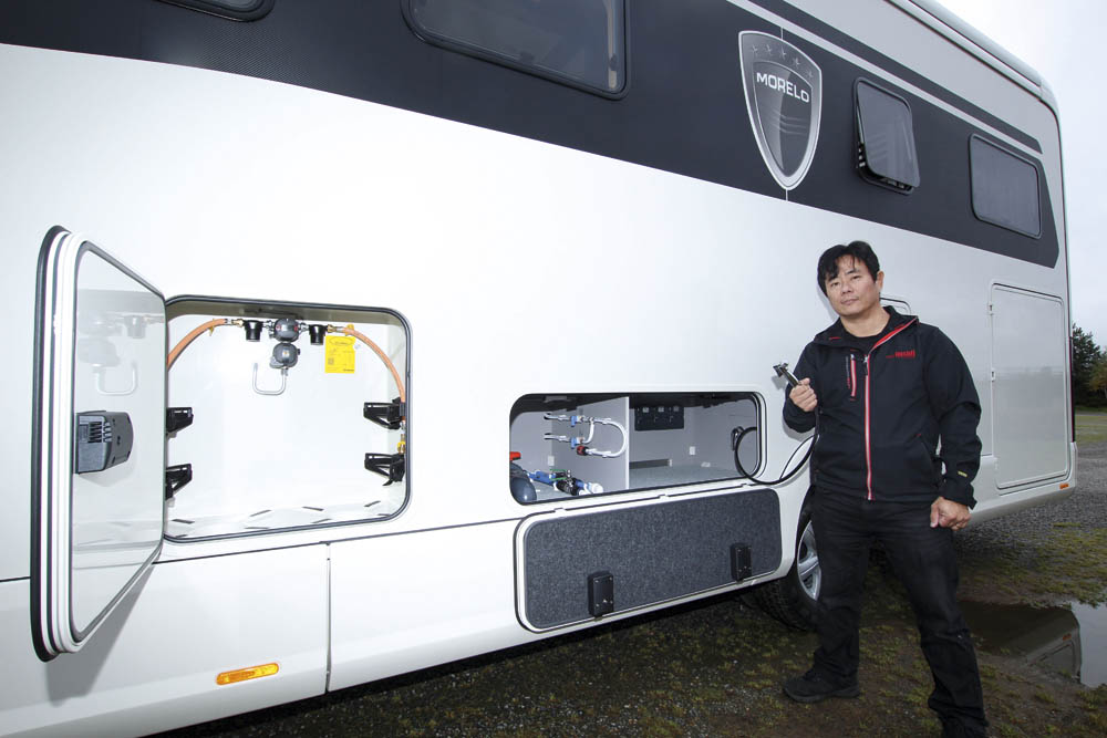 Morelo Palace 88 LB utvändigt.