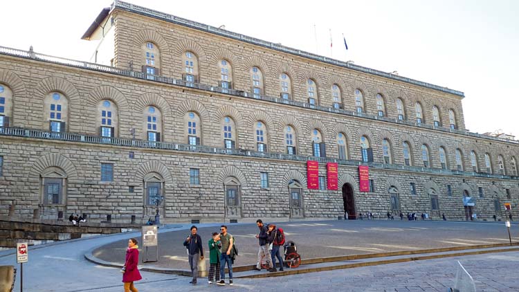 Palazzo Pitti i Florens.