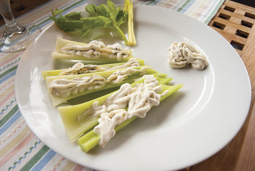 Gorgonzolafyllda selleristavar