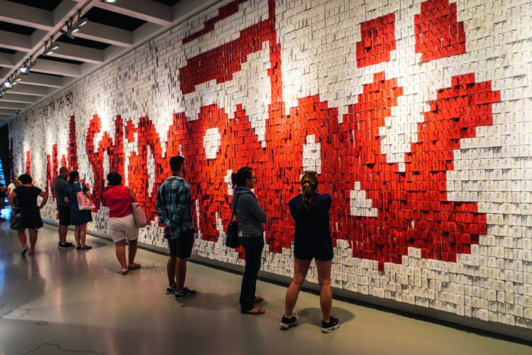 Solidaritetsmuseet i Gdansk.