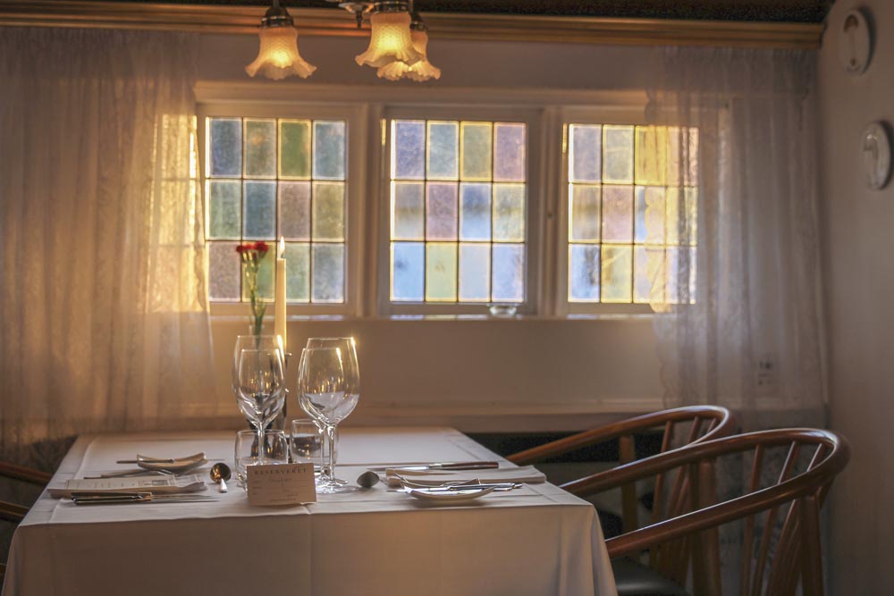 Strandgaarden Hotels gourmetrestaurang