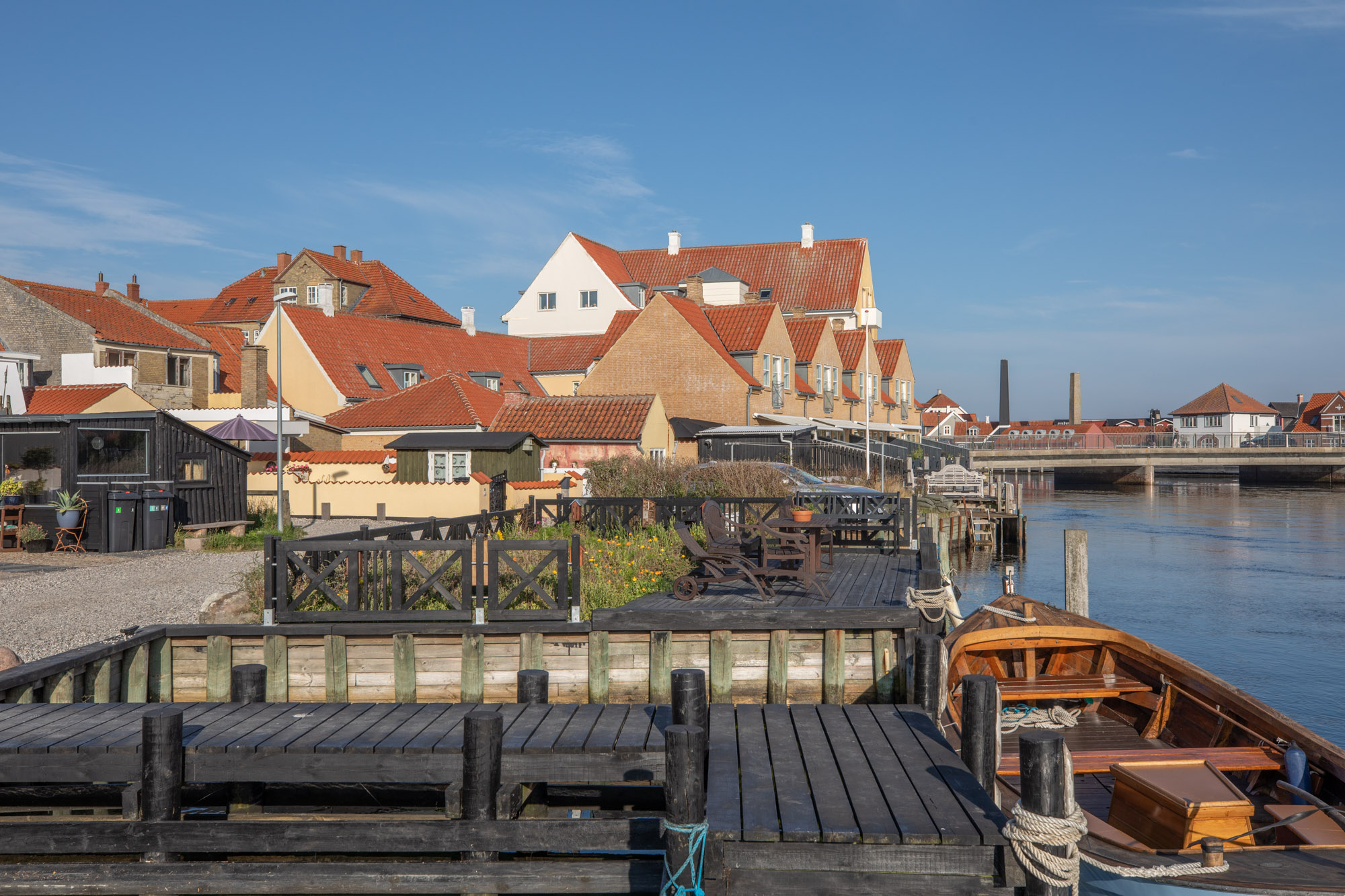 Strandpromenaden i Kerteminde.