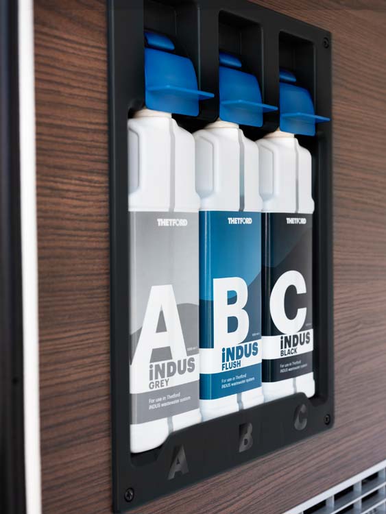 Thetford iNDUS doseringsmodul.