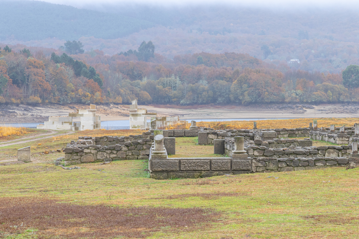 Rester från romartiden.